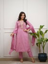 SI 303 Slub Cotton Top With Bottom Dupatta Suppliers In India